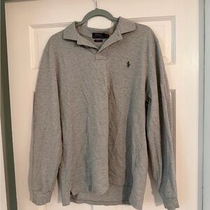 Ralph Lauren Light Gray Polo Shirt